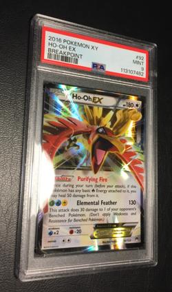 2016 Ho-Oh EX | BREAKpoint TURBOfieber | PSA 9 Mint | englisch | Pokemon - Image 3