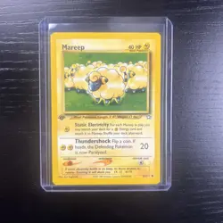 Mareep 65/111 Neo Genesis Unlimited Vintage Pokemon WOTC - Image 1
