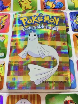 Pokemon 151 Vintage Pocket Monsters Vending HOLO Prism Sticker 2000 Nintendo - Image 5