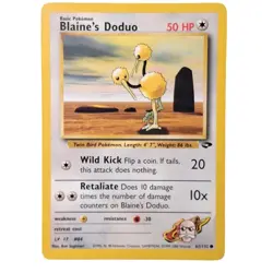 Blaine’s Doduo 61/132 Gym Challenge 2000 WOTC Pokemon - Image 1