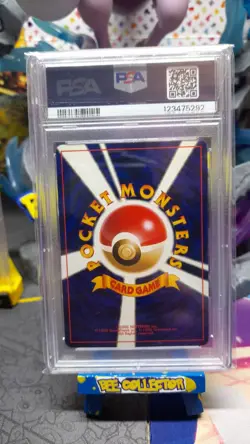 pokemon tcg 2000 Holographic Typhlosion No. 157 Neo File Japanese PSA 9 MINT - Image 2
