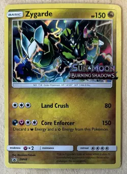 ZYGARDE-POKEMON SUN & MOON-PRE RELEASE-BLACK STAR PROMO-HOLO SM48 - Image 1