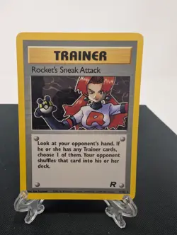 Rocket's Sneak Attack 72/82 Team Rocket Regular Pokemon Vintage - Image 1