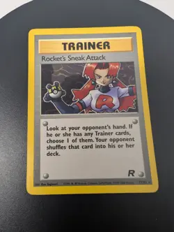 Rocket's Sneak Attack 72/82 Team Rocket Regular Pokemon Vintage - Image 4