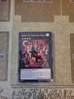 YUGIOH TCG HARPIES PET PHANTASMAL DRAGON LTGY-EN055 RARE UNLIMITED EDITION - Image 1