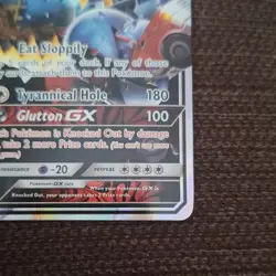 Pokemon Guzzlord GX 063A/111 Alternate Art Promo Holo 2018 Card - Image 3