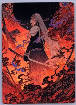 Nibelheim Aflame - Art Series 35/53 - Final Fantasy MTG - Sephiroth Card - Image 1