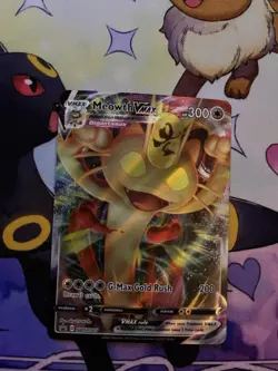 Meowth VMAX SWSH005 SWSH: Sword & Shield Promo Cards Holo - Image 1