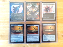 mtg 1 dominion bracelet borderless 3 thrumming hivepool and 2 other cards - Image 1