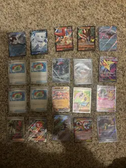 Pokemon - 20 Card Lot - IR, Full Art, Poke Pad Ascended Heroes - Image 1