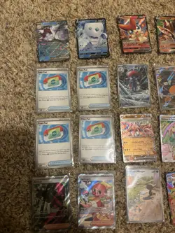 Pokemon - 20 Card Lot - IR, Full Art, Poke Pad Ascended Heroes - Image 2