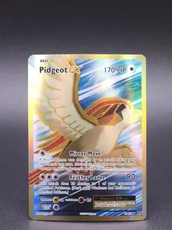 Pidgeot EX 104/108 Pokemon XY Evolutions Full Art Ultra Rare Card LP - Image 1
