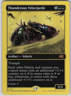 Thunderous Velocipede (First-Place Foil) M Aetherdrift 471 NM - Image 1