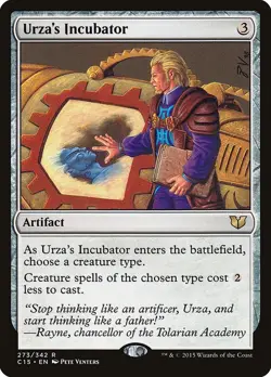 TCG MTG Urza's Incubator [C15 - 273] - MP [Normal] - Image 1