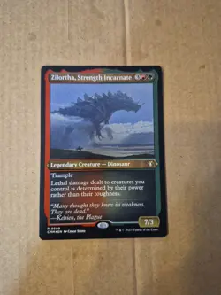 Zilortha, Strength Incarnate (Foil Etched) Commander Masters Foil - Image 1