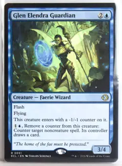 Glen Elendra Guardian [New, Near Mint] Rare MTG {Lorwyn Eclipsed} - Image 1