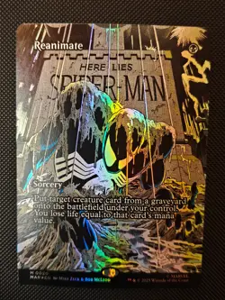 Reanimate – Borderless Foil – MAR – #20 – NM - Image 1