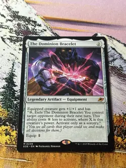 #239 The Dominion Bracelet NM 2025 MTG Edge of Eternities M - Image 1