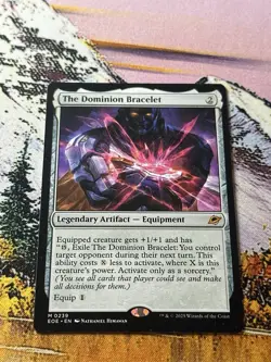 #239 The Dominion Bracelet NM 2025 MTG Edge of Eternities M - Image 4
