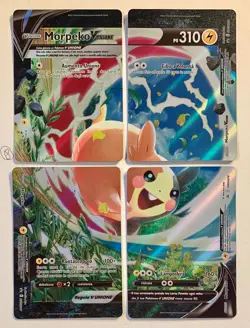 Pokemon Morpeko V Unione SWSH215 SWSH216 SWSH217 SWSH218 Promo Holo Ita - Image 1