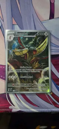 Kingambit SVP 130 Illustration Black Star Promo IR Pokemon LP - Image 1