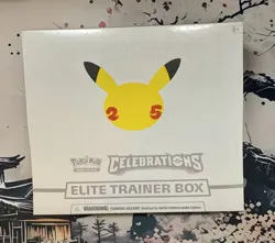 Pokemon Celebrations 25th Anniversary Elite Trainer Box ETB New Factory Sealed - Image 1
