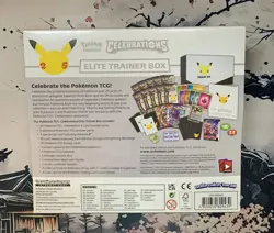Pokemon Celebrations 25th Anniversary Elite Trainer Box ETB New Factory Sealed - Image 2