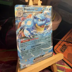Blastoise ex 030/142 Stellar Crown Double Rare Holo Pokemon TCG MINT - Image 2