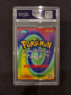 PSA 10 Dragonite Topps Pokemon Movie Edition - Image 2