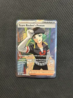 Pokemon TCG Team Rocket's Proton 227/182! NM Condition! See Description! - Image 1