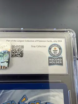 Guinness World Record Pokemon Sawsbuck Cosmic Eclipse Reverse Holo CGC 16/236 - Image 3