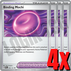 4x Binding Mochi 095/131 x4 - Prismatic Evolutions - Pokemon TCG - Playset - Image 1