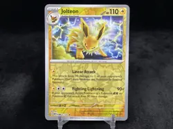 JOLTEON 135/165 REVERSE HOLO RARE POKEMON TCG: S&V - POKEMON 151 NM - Image 1