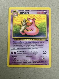 Pokemon - Fossil - Slowbro 43/62 - Uncommon LP/NM - Image 1