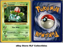 1999 Pokemon, Base Set Shadowless, #30/102 Ivysaur, Uncommon - Image 1