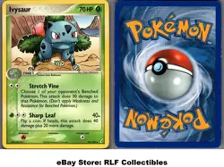 2006 Pokemon, EX Crystal Guardians, #35/100 Ivysaur, Uncommon - Image 1