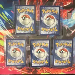 Pokemon Houndoom, Persian EX, Rapidash Full Art Holo Lot English - 5 Cards - Image 2