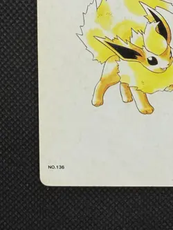 Pokemon Flareon 8 of Spades Gold Deck Ho-oh Playing Card Poker Nintendo VG - Image 5