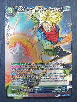SS2 Trunks Heroic Prospect Promo Foil - Dragon Ball Super Card #49L - Image 1