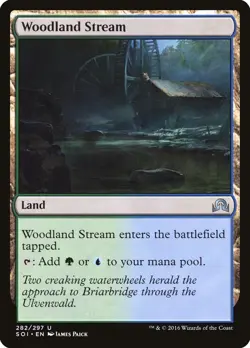 Woodland Stream (282) Shadows over Innistrad SOI MTG Magic - Image 1
