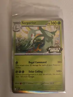 Pokemon Perfect Order STAFF PreRelease Promos - SEALED SET OF 4 - Image 1