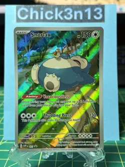 Pokemon TCG Snorlax Black Star Promo SVP 051 SVP051 151 - Image 1