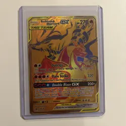 Reshiram & Charizard GX Tag Team 2016-19 Pokemon SM Black Star Promos #SM247 #1 - Image 1