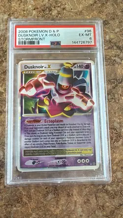 Dusknoir LV.X Stormfront 96/100 Holo Pokemon LV X 2008 PSA 6 - Image 1