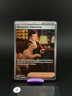 Pokemon Giovanni's Charisma 204/165 SV:151 NM - Image 1