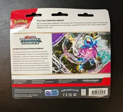 Pokemon TCG Scarlet & Violet Temporal Forces 3 Pack Triple Blister Cleffa Sealed - Image 5