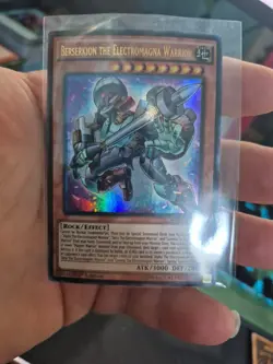 Yu-Gi-Oh Berserkion the Electromagna Warrior SDMY-EN004 Ultra Rare 1st Edition - Image 1