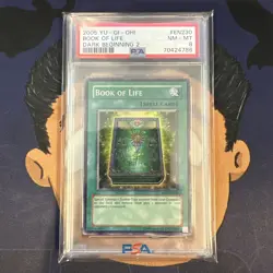 PSA 8 NM-MINT 2005 YU-GI-Oh! Dark Beginning 2 BOOK OF LIFE EN230 - Image 2