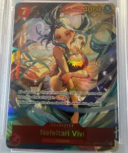 PSA 10 - Nefeltari Vivi OP04-118 Special Parallel Alt Art - One Piece English - Image 3