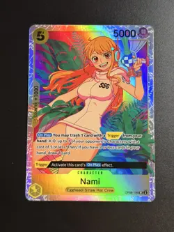 OP08-106 Nami SR One Piece Two Legends English Near Mint - Image 1